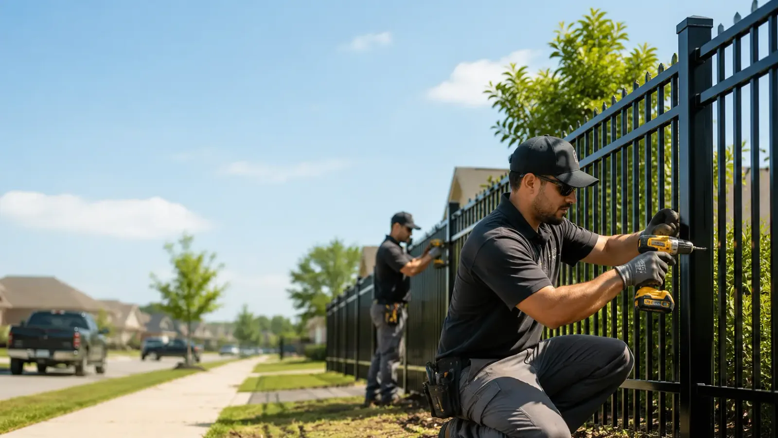 Metal Fence Installation in Sandy Lake, PA